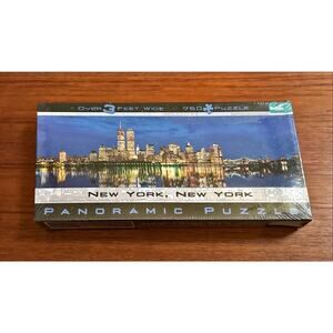 NEW New York, New York Panoramic Jigwaw Puzzle 750 Piece